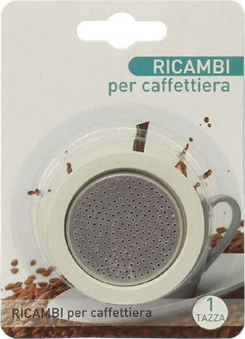 Set Ricambi Guarnizione Gomma Filtro Per Caffettiera Moka Caff? 1 Tazza 53324 Casa, arredamento e bricolage > Elettrodomestici > Caffettiere Trade Shop italia - Napoli, Commerciovirtuoso.it