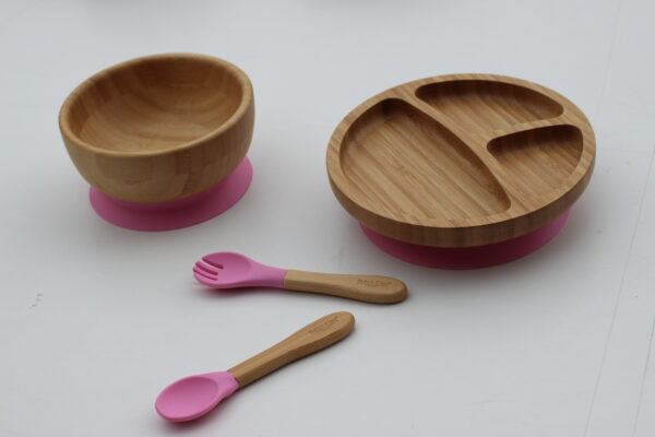 Set Pappa In Vero Bambu' - Rosa