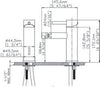 Set Rubinetteria Lavabo e Bidet Colore Nero Opaco Fai da te/Attrezzature per cucine e bagni/Attrezzature per bagni/Rubinetti per lavandini bagno Shopbagno.it - Roma, Commerciovirtuoso.it