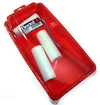 SET RULLI DA VERNICE 3 pezzi PIU' VASCHETTA IN PLASTICA RIGIDA BEAST