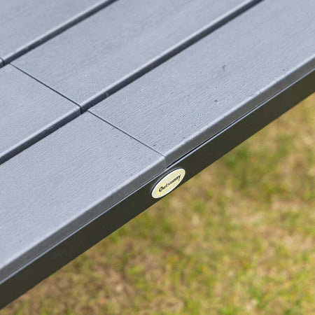 Set-Salotto-da-Giardino-da-4-Pezzi-con-Panchina-a-2-Posti,-2-Poltrone-e-Tavolino,-Grigio-Scuro-84B-644