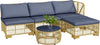 Set-Salotto-in-Rattan-da-Giardino-con-Divano-Modulabile,-Cuscini-e-Tavolino-da-Caffè,-Grigio-860-325V00GY