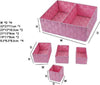 Set Scatole In Tessuto Porta Oggetti Organizer Bagno Armadi Scaffali 79083 Rosa Casa e cucina/Organizzazione interni/Contenitori ceste e cestini/Scatole e bauli/Scatole Trade Shop italia - Napoli, Commerciovirtuoso.it