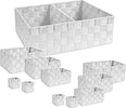 Set Scatole In Tessuto Porta Oggetti Organizer Per Bagno Armadio Scaffali 79153 Casa e cucina/Organizzazione interni/Contenitori ceste e cestini/Scatole e bauli/Scatole Trade Shop italia - Napoli, Commerciovirtuoso.it