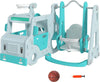 Set-Scivolo-per-Bambini-18-48-Mesi-con-Altalena,-Macchinina-e-Canestro,-201x151x87.5cm,-Azzurro-GH6331-041V00LBGH6