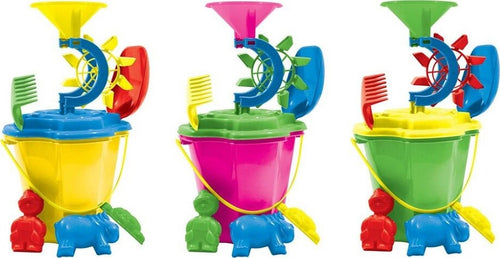 Set Secchiello Mare Con Mulino Accessori Formine Paletta Colori Assortiti 000092 Giochi e giocattoli/Sport e giochi all'aperto/Sabbiere e giocattoli da spiaggia/Giocattoli per sabbia e spiaggia Trade Shop italia - Napoli, Commerciovirtuoso.it