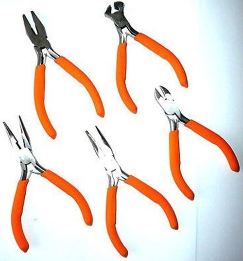 Set-Serie-5-Pz.-Mini-Pinze-Tronchesi-X-Elettronica-Mm120-Modellismo-Precisione