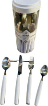 Set-Servizio-24-Pezzi-Posate-Con-Manico-Colorato-Cucina-idea