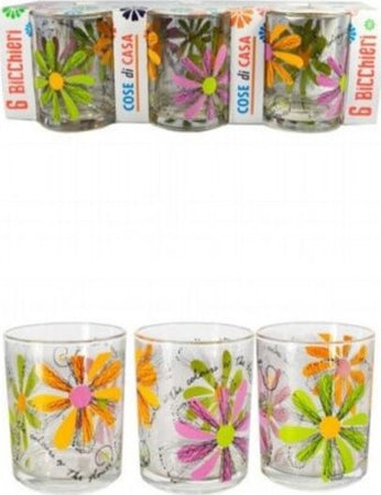 Set-Servizio-6-Pezzi-Bicchieri-Vetro-Decorati-Dea-Delice