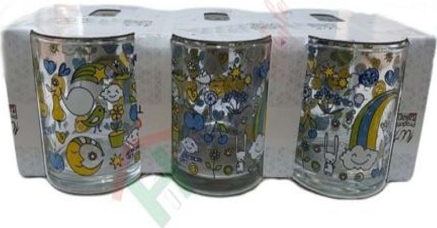 SET SERVIZIO 6 PEZZI BICCHIERI VETRO DECORATI PASSEROTTI LUNA CUORE Casa e cucina/Stoviglie/Bicchieri e cristalli/Tumbler Trade Shop italia - Napoli, Commerciovirtuoso.it
