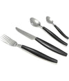 Set Servizio Di Posate 24pezzi Per 6 Persone In Acciaio Inossidabile Colore Nero