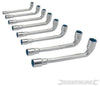 Set Silverline chiavi a bussola forma L 8 pezzi in acciaio al carbonio Prezzo
