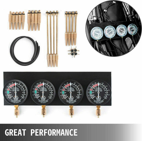 Set Sincronizzatore Carburatore Misurazione Vuoto Pressione Vacuometro Auto e Moto/Moto accessori e componenti/Alimentazione carburante/Carburatori Trade Shop italia - Napoli, Commerciovirtuoso.it