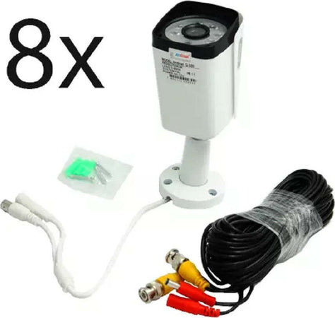 Set Sistema Di Registrazione Sicurezza Cctv Hd Q-s80 Con 8 Canali Telecamere 4k Fai da te/Sicurezza e protezione/Sistemi di sicurezza domestica/Kit video per la sicurezza domestica/Sistemi di trasmissione per videosorveglianza Trade Shop italia - Napoli, Commerciovirtuoso.it