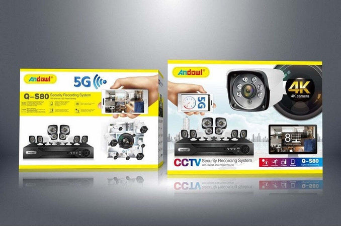 Set Sistema Di Registrazione Sicurezza Cctv Hd Q-s80 Con 8 Canali Telecamere 4k Fai da te/Sicurezza e protezione/Sistemi di sicurezza domestica/Kit video per la sicurezza domestica/Sistemi di trasmissione per videosorveglianza Trade Shop italia - Napoli, Commerciovirtuoso.it