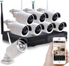 Set Sistema Di Registrazione Sorveglianza Cctv Integrato 8 Telecamere 4k Q-s8pro Fai da te/Sicurezza e protezione/Sistemi di sicurezza domestica/Kit video per la sicurezza domestica/Sistemi di trasmissione per videosorveglianza Trade Shop italia - Napoli, Commerciovirtuoso.it