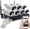 Set Sistema Di Registrazione Sorveglianza Cctv Integrato 8 Telecamere 4k Q-s8pro Fai da te/Sicurezza e protezione/Sistemi di sicurezza domestica/Kit video per la sicurezza domestica/Sistemi di trasmissione per videosorveglianza Trade Shop italia - Napoli, Commerciovirtuoso.it