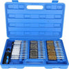 Set-spazzole-metalliche-spirale-38pz-pulizia-tubi-cilindri-1/4''-attacco-stelo