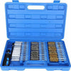 Set-spazzole-metalliche-spirale-38pz-pulizia-tubi-cilindri-1/4''-attacco-stelo