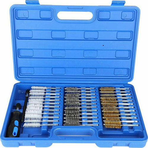 Set-spazzole-metalliche-spirale-38pz-pulizia-tubi-cilindri-1/4''-attacco-stelo