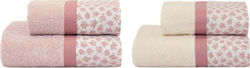 Set-Spugna-2-2-con-Balza-in-Cotone-stampato-Petit