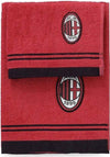 Set-Spugna-Asciugamano-+-Ascigamano-ospite-MILAN-Ac-Milan