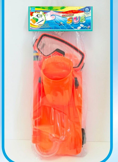 Set Subacqueo Piccolo Sub Maschera Pinne E Boccaglio Per Bambini Mare Piscina Sport e tempo libero/Attività ricreative all'aperto/Sport acquatici/Immersione e Snorkeling/Maschere Trade Shop italia - Napoli, Commerciovirtuoso.it