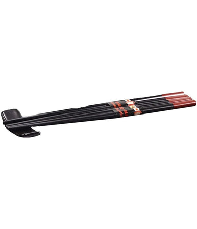 Set Sushi Composto Da 4 Bacchette E 2 Piatti Per Salse Con Vassoio In Ardesia