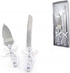 Set-Taglia-Torta-2pz-Coltello-Paletta-Seghettata-Acciaio-Cuore-Confezione-Alza-Fetta