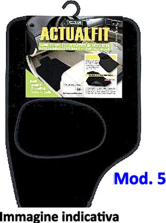 Set tappeti auto Co Ra 135065 Actualift 5 Nero Auto e Moto/Accessori per auto/Tappetini per auto/Tappetini antiscivolo Scontolo.net - Potenza, Commerciovirtuoso.it