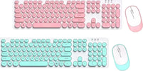 Set Tastiera Mouse Senza Fili 2.4g Combo Retro Keycap Rotondo Pc Laptop Tf770 Elettronica/Informatica/Accessori/Tastiere Mouse e periferiche di input/Set tastiera e Mouse Trade Shop italia - Napoli, Commerciovirtuoso.it