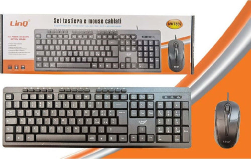 Set Tastiera Usb Con Filo Multimediale 113 Tasti + Mouse Usb 1200dpi Pc Mk7802 Elettronica/Informatica/Accessori/Tastiere Mouse e periferiche di input/Tastiere Trade Shop italia - Napoli, Commerciovirtuoso.it