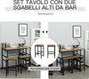 Set-Tavolo-2-Sgabelli-Alti-da-Bar-in-Legno-Isola-Cucina-con-Portabottiglie-e-Portabicchieri-in-Stile-Industriale-GT5835-215GT5