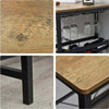 Set-Tavolo-2-Sgabelli-Alti-da-Bar-in-Legno-Isola-Cucina-con-Portabottiglie-e-Portabicchieri-in-Stile-Industriale-GT5835-215GT5