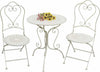 Set-tavolo-con-2-sedie-in-ferro-Bianco-Milani-Home