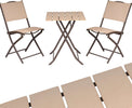 Set-Tavolo-Pieghevole-con-2-sedie-Beige-Arredo-Esterno-Giardino-in-Acciaio-e-PE