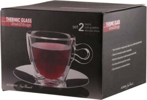Set tazze cappuccino Bormioli Luigi 10086/01 Casa e cucina/Stoviglie/Piatti ciotole e vassoi/Tazze e piattini/Set di tazza e piattino Scontolo.net - Potenza, Commerciovirtuoso.it