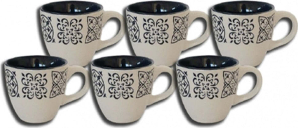 SET 6 TAZZINE 80ML BIANCO AZULEJ BLU VIETRESE CERAMICA CON MANICO TAZZA DA CAFFE CAFFE' BICCHIERE ESPRESSINO BAR Casa e cucina/Stoviglie/Piatti ciotole e vassoi/Tazze e piattini/Tazze e tazzine da caffè Trade Shop italia - Napoli, Commerciovirtuoso.it