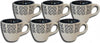 Set-Tazzine-80ml-Bianco-Azulej-Blu-Vietrese-Ceramica-Con-Manico-Tazza-Caffe'-Bar