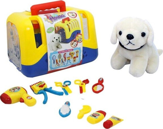 Set Toelettatura Cane Cagnolino Peluche Con Trasportino Accessori Gioco Beauty Giochi e giocattoli/Peluche/Abbigliamento e accessori per animali di peluche/Accessori Trade Shop italia - Napoli, Commerciovirtuoso.it