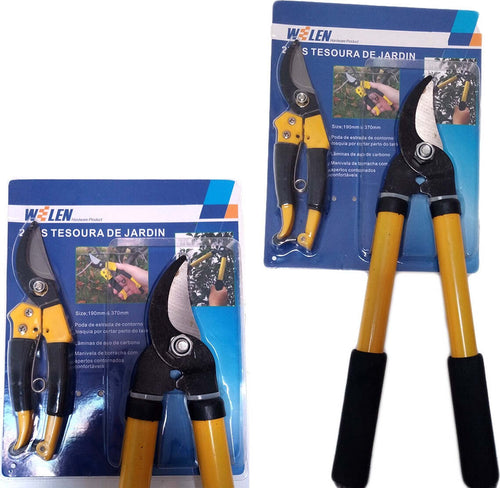 SET TRONCARAMI CESOIE FORBICI SIEPE RAMI GIARDINO POTATURA TAGLIA RAMI FORBICE Fai da te/Utensili elettrici e a mano/Attrezzi da giardinaggio/Troncarami Trade Shop italia - Napoli, Commerciovirtuoso.it