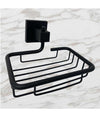 Set Ultra Moderno Nero 6pz Bagno Porta Asciugamano Rotolo Bicchiere Spazzolini 87261