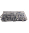 Set Universale Assortimento Coppiglie 144 Pezzi Perni Fermi Di Sicurezza