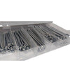 Set Universale Assortimento Coppiglie 144 Pezzi Perni Fermi Di Sicurezza