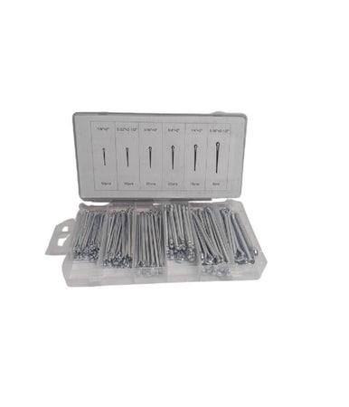 Set Universale Assortimento Coppiglie 144 Pezzi Perni Fermi Di Sicurezza