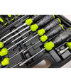 Set Valigia Bussole Cacciaviti Cacciavite Inserti 78 Pz A Taglio Croce Torx Y U