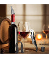 Set Vino 5in1 Cavatappi Apribottiglie Multifunzione Anello Antigoccia Tappo Versatore