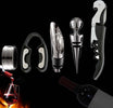 SET VINO GOURMET SOMMELIER 5 PZ TAPPO TAGLIERINO ANELLO VERSATORE VINI CAVATAPPI Casa e cucina/Utensili da cucina/Accessori vino e bar/Cavatappi Trade Shop italia - Napoli, Commerciovirtuoso.it