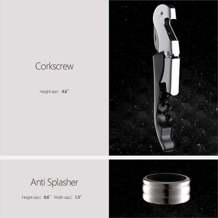 SET VINO GOURMET SOMMELIER 5 PZ TAPPO TAGLIERINO ANELLO VERSATORE VINI CAVATAPPI Casa e cucina/Utensili da cucina/Accessori vino e bar/Cavatappi Trade Shop italia - Napoli, Commerciovirtuoso.it