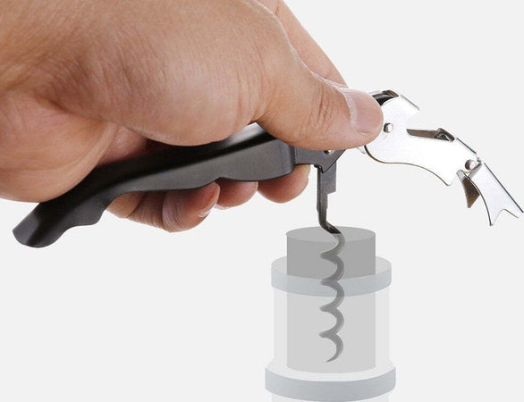 SET VINO GOURMET SOMMELIER 5 PZ TAPPO TAGLIERINO ANELLO VERSATORE VINI CAVATAPPI Casa e cucina/Utensili da cucina/Accessori vino e bar/Cavatappi Trade Shop italia - Napoli, Commerciovirtuoso.it